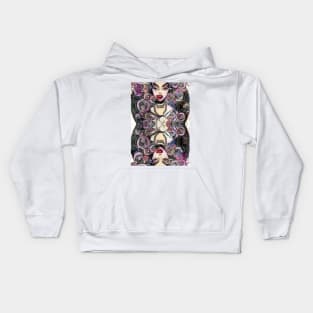 Double Woman Kids Hoodie